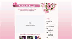 Desktop Screenshot of chan-wan.com